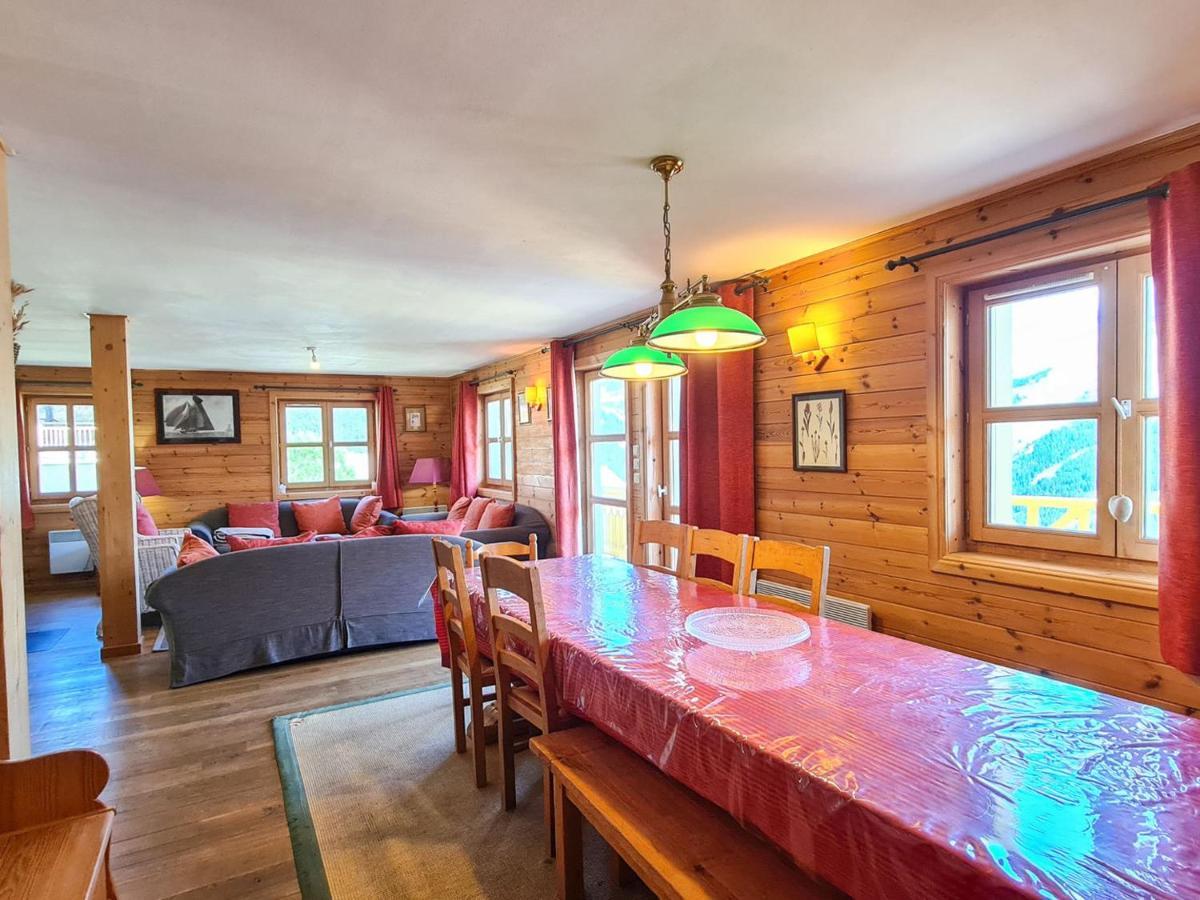 Chalet Spacieux A Flaine Avec Sauna, Cheminee Et Balcon - 6 Chambres, Proche Des Pistes - Fr-1-425-4 エクステリア 写真